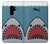 W3825 Cartoon Shark Sea Diving Hard Case and Leather Flip Case For Samsung Galaxy S9 Plus