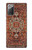 W3813 Persian Carpet Rug Pattern Hard Case and Leather Flip Case For Samsung Galaxy Note 20