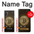 W3798 Cryptocurrency Bitcoin Hard Case and Leather Flip Case For Samsung Galaxy Note 10 Plus