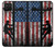 W3803 Electrician Lineman American Flag Hard Case and Leather Flip Case For Samsung Galaxy A12