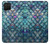 W3809 Mermaid Fish Scale Hard Case and Leather Flip Case For Samsung Galaxy A12