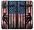 W3803 Electrician Lineman American Flag Hard Case and Leather Flip Case For Samsung Galaxy A71