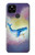 W3802 Dream Whale Pastel Fantasy Hard Case and Leather Flip Case For Google Pixel 4a 5G