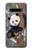 W3793 Cute Baby Panda Snow Painting Hard Case and Leather Flip Case For LG V60 ThinQ 5G