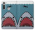 W3825 Cartoon Shark Sea Diving Hard Case and Leather Flip Case For Motorola Moto G8