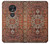 W3813 Persian Carpet Rug Pattern Hard Case and Leather Flip Case For Motorola Moto G7 Power