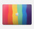 W3799 Cute Vertical Watercolor Rainbow Hard Case Cover For MacBook Air 13″ - A1369, A1466