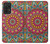 W3694 Hippie Art Pattern Hard Case and Leather Flip Case For Samsung Galaxy A52s 5G