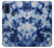 W3439 Fabric Indigo Tie Dye Hard Case and Leather Flip Case For Motorola G Pure