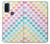 W3499 Colorful Heart Pattern Hard Case and Leather Flip Case For Motorola G Pure