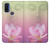 W3511 Lotus flower Buddhism Hard Case and Leather Flip Case For Motorola G Pure