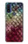 W3539 Mermaid Fish Scale Hard Case and Leather Flip Case For Motorola G Pure