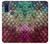 W3539 Mermaid Fish Scale Hard Case and Leather Flip Case For Motorola G Pure