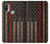 W3804 Fire Fighter Metal Red Line Flag Graphic Hard Case and Leather Flip Case For Motorola Moto E20,E30,E40