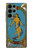 W3746 Tarot Card The World Hard Case and Leather Flip Case For Samsung Galaxy S22 Ultra