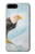 W3843 Bald Eagle On Ice Hard Case and Leather Flip Case For iPhone 7 Plus, iPhone 8 Plus