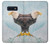 W3843 Bald Eagle On Ice Hard Case and Leather Flip Case For Samsung Galaxy S10e