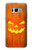 W3828 Pumpkin Halloween Hard Case and Leather Flip Case For Samsung Galaxy S8