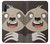 W3855 Sloth Face Cartoon Hard Case and Leather Flip Case For Samsung Galaxy Note 10 Plus