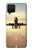 W3837 Airplane Take off Sunrise Hard Case and Leather Flip Case For Samsung Galaxy A12