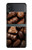 W3840 Dark Chocolate Milk Chocolate Lovers Hard Case For Samsung Galaxy Z Flip 3 5G