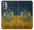 W3858 Ukraine Vintage Flag Hard Case and Leather Flip Case For Motorola Moto G51 5G