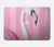 W3805 Flamingo Pink Pastel Hard Case Cover For MacBook Pro 14 M1,M2,M3 (2021,2023) - A2442, A2779, A2992, A2918