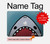 W3825 Cartoon Shark Sea Diving Hard Case Cover For MacBook Pro 14 M1,M2,M3 (2021,2023) - A2442, A2779, A2992, A2918