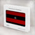 W2638 Black and Red Striped Hard Case Cover For MacBook Pro 16 M1,M2 (2021,2023) - A2485, A2780