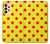 W3526 Red Spot Polka Dot Hard Case and Leather Flip Case For Samsung Galaxy A33 5G