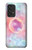 W3709 Pink Galaxy Hard Case and Leather Flip Case For Samsung Galaxy A53 5G