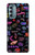 W3433 Vintage Neon Graphic Hard Case and Leather Flip Case For Motorola Moto G Stylus 5G (2022)