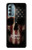W3850 American Flag Skull Hard Case and Leather Flip Case For Motorola Moto G Stylus 5G (2022)