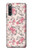 W3095 Vintage Rose Pattern Hard Case and Leather Flip Case For Sony Xperia 10 IV