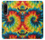 W3459 Tie Dye Hard Case and Leather Flip Case For Sony Xperia 1 IV