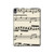 W3082 Music Sheet Tablet Hard Case For iPad Air (2022, 2020), Air 11 (2024), Pro 11 (2022)