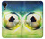 W3844 Glowing Football Soccer Ball Hard Case and Leather Flip Case For Samsung Galaxy A03 Core