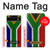 W3464 South Africa Flag Hard Case and Leather Flip Case For Google Pixel 6a