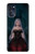 W3847 Lilith Devil Bride Gothic Girl Skull Grim Reaper Hard Case and Leather Flip Case For Motorola Moto G (2022)