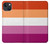 W3887 Lesbian Pride Flag Hard Case and Leather Flip Case For iPhone 13 mini