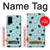 W3860 Coconut Dot Pattern Hard Case and Leather Flip Case For Samsung Galaxy S20 Plus, Galaxy S20+