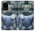 W3864 Medieval Templar Heavy Armor Knight Hard Case and Leather Flip Case For Samsung Galaxy S20 Plus, Galaxy S20+