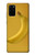 W3872 Banana Hard Case and Leather Flip Case For Samsung Galaxy S20 Plus, Galaxy S20+