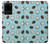 W3860 Coconut Dot Pattern Hard Case and Leather Flip Case For Samsung Galaxy S20 Ultra