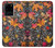 W3889 Maple Leaf Hard Case and Leather Flip Case For Samsung Galaxy S20 Ultra