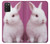 W3870 Cute Baby Bunny Hard Case and Leather Flip Case For Samsung Galaxy A03S