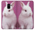 W3870 Cute Baby Bunny Hard Case and Leather Flip Case For Samsung Galaxy A8 (2018)