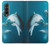 W3878 Dolphin Hard Case For Samsung Galaxy Z Fold 3 5G
