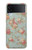 W3910 Vintage Rose Hard Case For Samsung Galaxy Z Flip 3 5G