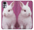 W3870 Cute Baby Bunny Hard Case and Leather Flip Case For Motorola Moto G22